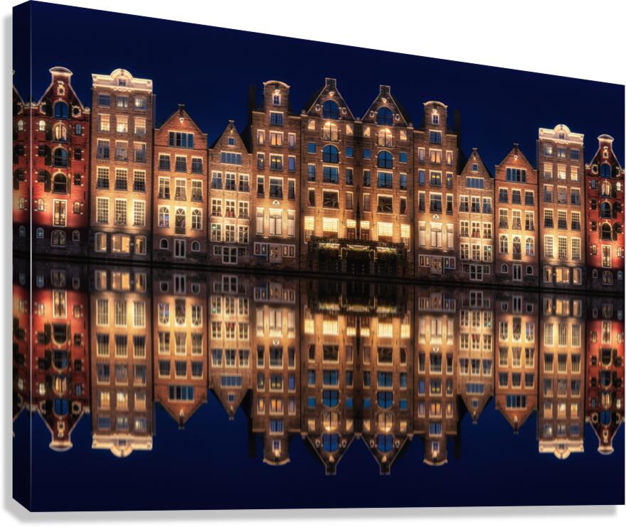 Amsterdam Houses  Canvas Print