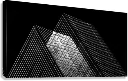 Abstract Office Building  Canvas Print