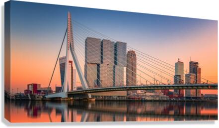 Rotterdam Skyline  Canvas Print