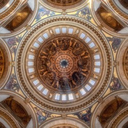 St. Paul’s Cathedral Dome | London Baroque Ceiling Photography