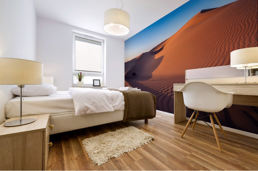 Abu Dhabi Desert Mural print