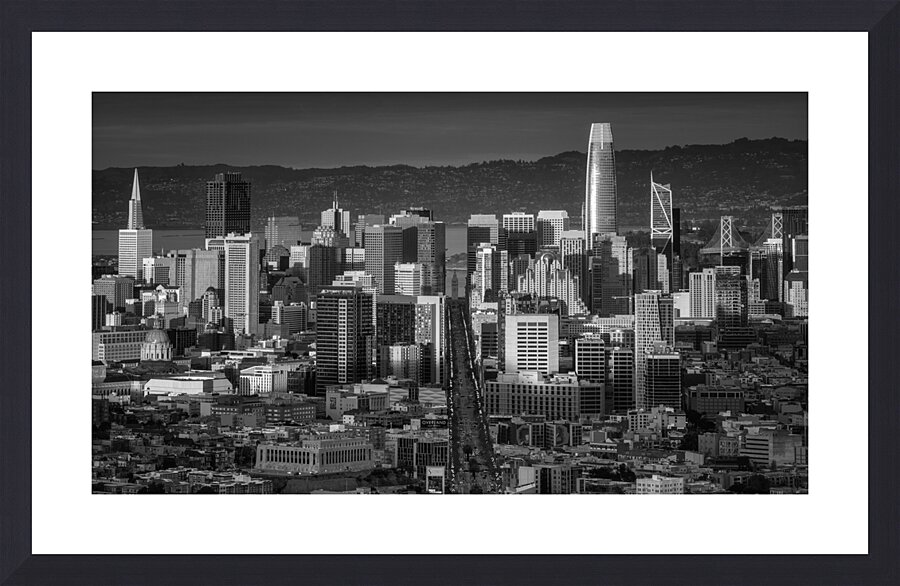 The City San Francisco  Framed Print Print