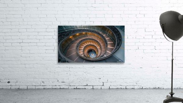 Vatican Spiral Stairs by Dutch Photographer